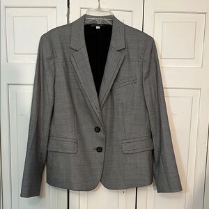 Lafayette 148 NY Gray Women's Blazer